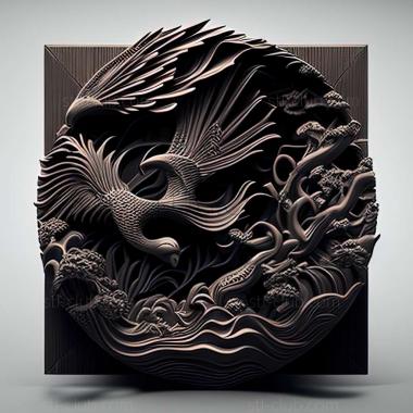 3D model chinese ink (STL)